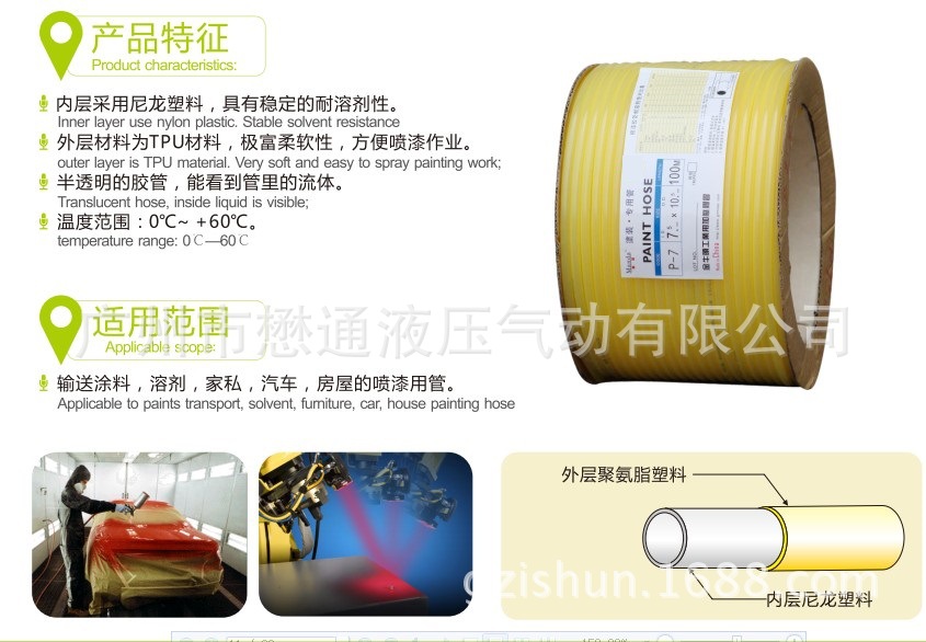 PA尼龙管 白色透明 3*2 4*3 6*4 8*6 10*8mm等耐磨尼龙管规格齐全