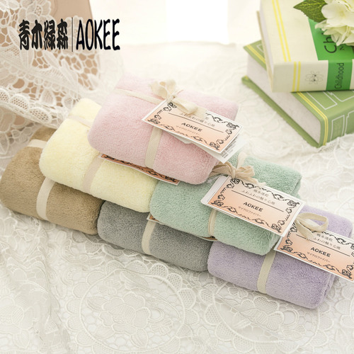 Coral velvet towel wholesale beauty salon absorbent face towel microfiber quick-drying towel hotel home gift