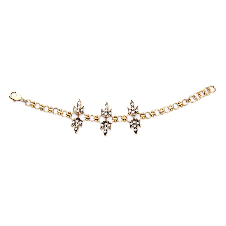 Explosion Jewelry Wholesale Retro Simple Trend Diamond Ladies Bracelet display picture 2