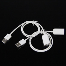 1米USB A公對A母延長線 USB AM AF數據充電連接線 USB公母轉接線