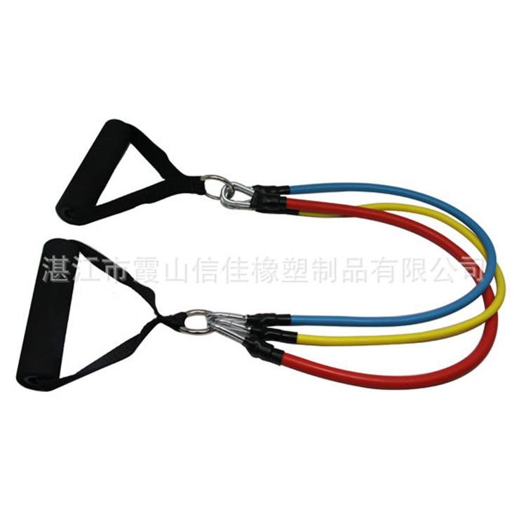 厂家供应 高弹性体操拉力器 多功能组合一字拉力器 实用