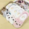 Light -mouth invisible socks Spring / Summer Ms. Cartoon Bunny Skin Silicone Anti -Slip Cotton Socks Ship socks Doudou socks