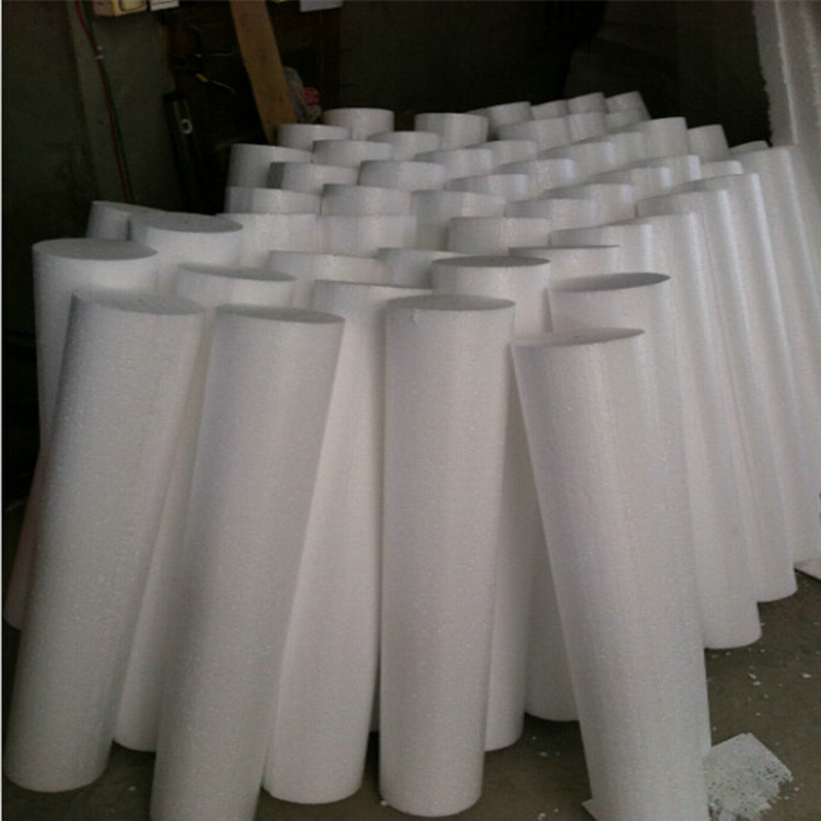 专业供应 免模eps泡沫成型/圆柱/圆棒/填充棒/保丽龙免模泡沫