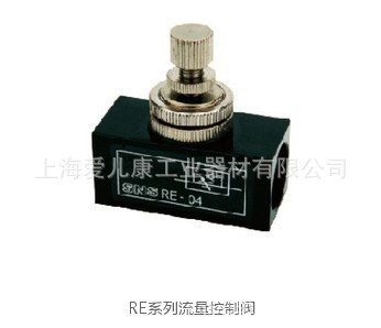 SNS神驰气动  RE系列流量控制阀  RE-01、RE-02、RE-03、RE-04