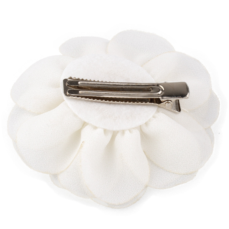 Fashion Flower Cloth Handmade Hair Clip 1 Piece display picture 2