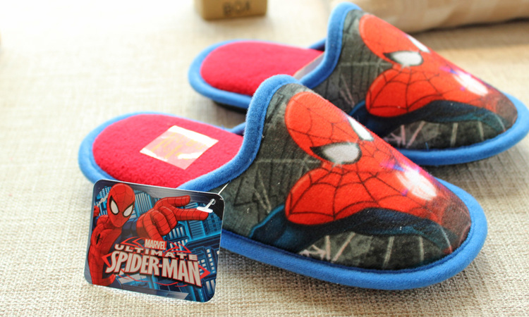 Pantoufles enfants en suède pour hiver - semelle autre - Ref 1008647 Image 8