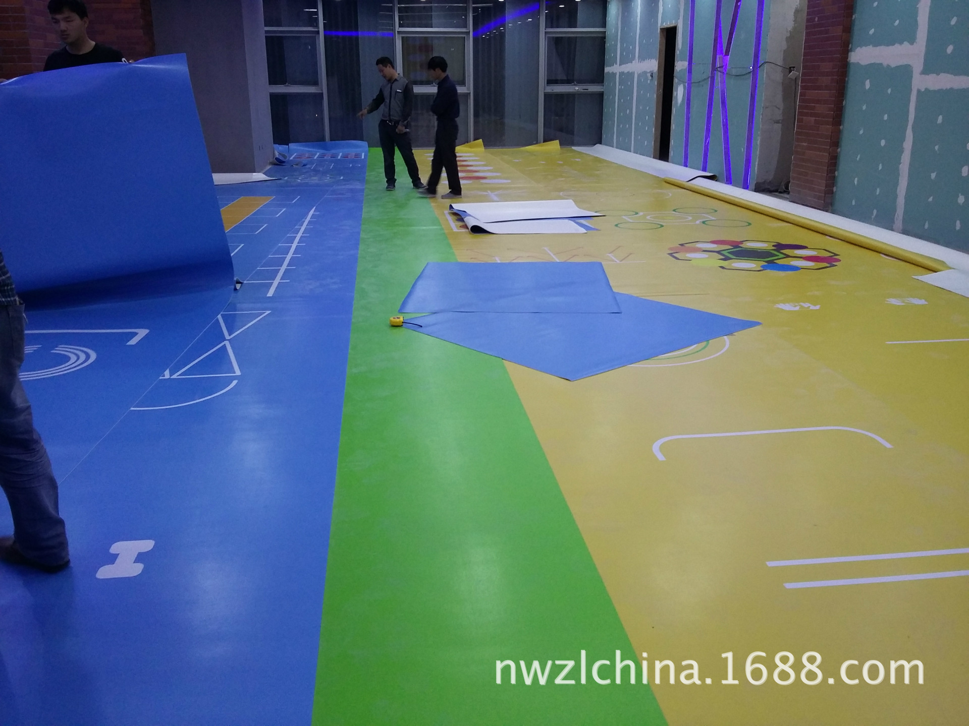 幼儿园卡通PVC地板,幼儿园室内塑胶地板销售施工-阿里巴巴