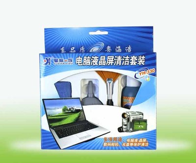 粤海一族 数码产品电子手机清洁套装 YH667电脑液晶屏清洁四套装