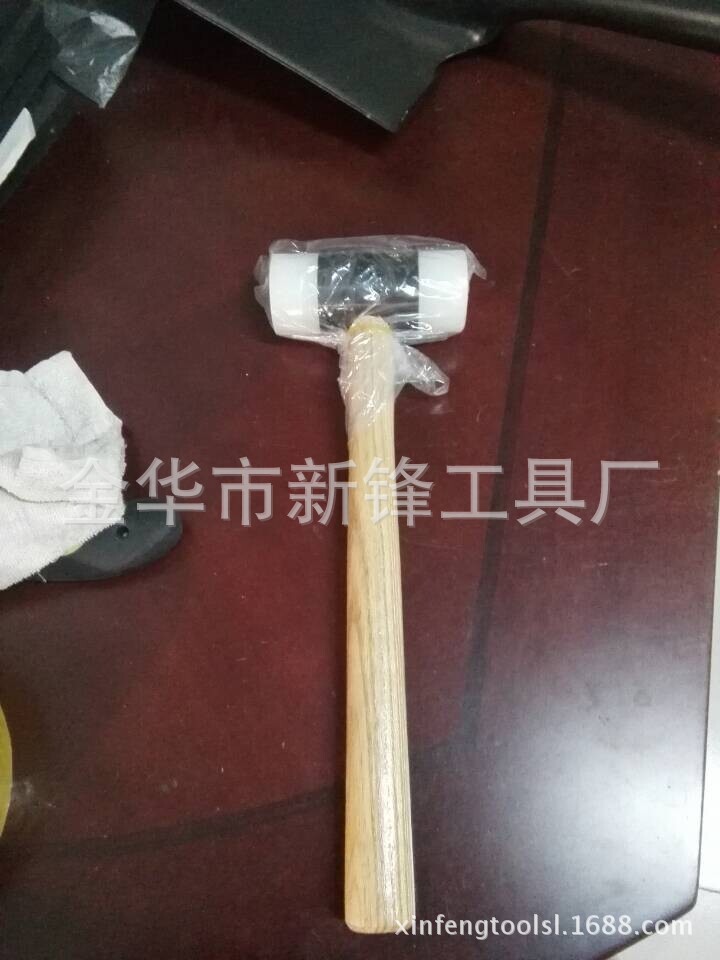 厂家总供应 木柄白色胶锤 尼龙锤 白头锤  量大从优
