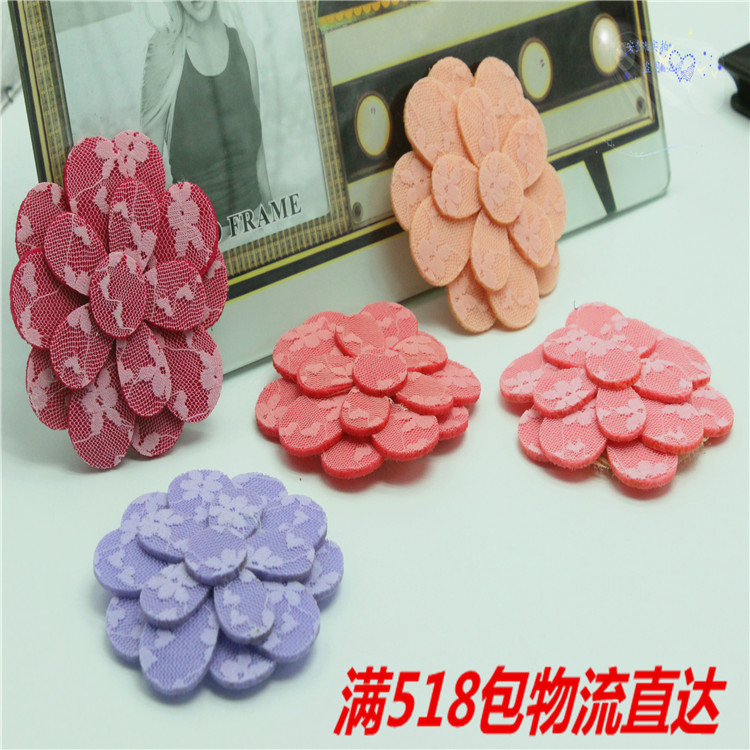 层花瓣刘海贴 明星同款魔术发贴 义乌2元店头