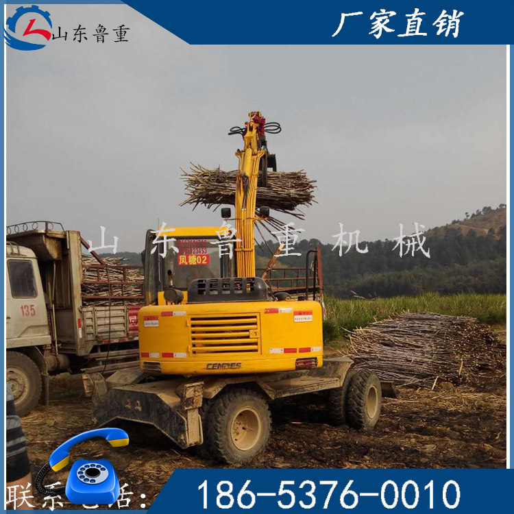 山东挖掘机供应抓木机及其配件爪子可加卷扬机