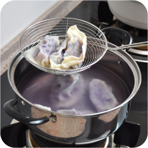201 stainless steel nine-bead wire drain non-magnetic colander strainer dumpling hot pot spoon kitchen cooking utensils mesh drain