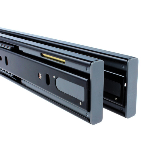 The price of a set of 100% pure copper core damping buffer drawer tracks, three-section guide rails, silent stainless steel slides