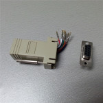 现货db9母转rj45母   ddb9母转rj45母   品牌db9母转rj45母