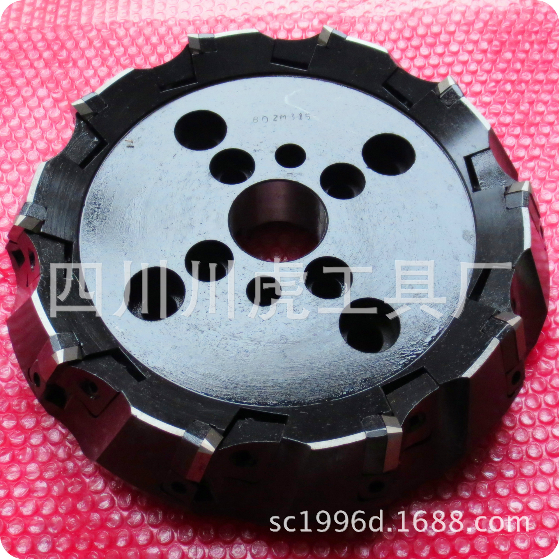 四川天虎重型可转位面铣刀/60°重型刀盘：60ZM315
