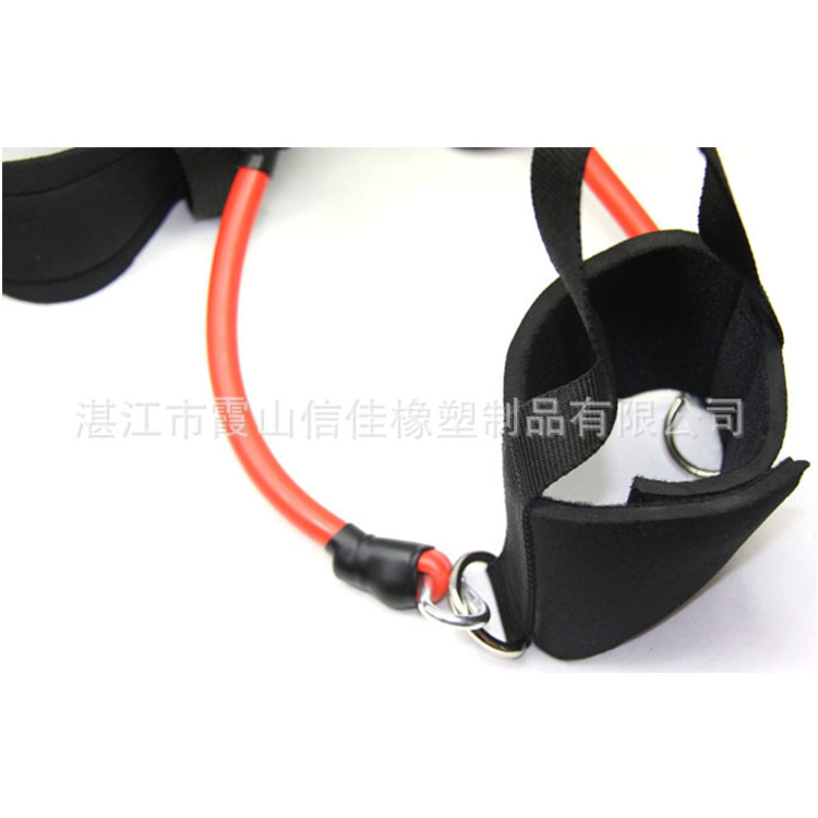 廠家供應(yīng) 腿部彈力訓(xùn)練器 田徑訓(xùn)練用乳膠管拉力器 可定制