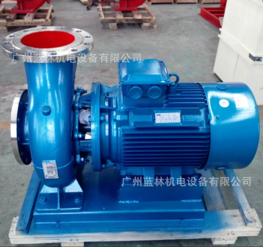 不锈钢耐腐蚀管道泵 ISWH150-160B卧式不锈钢管道离心泵