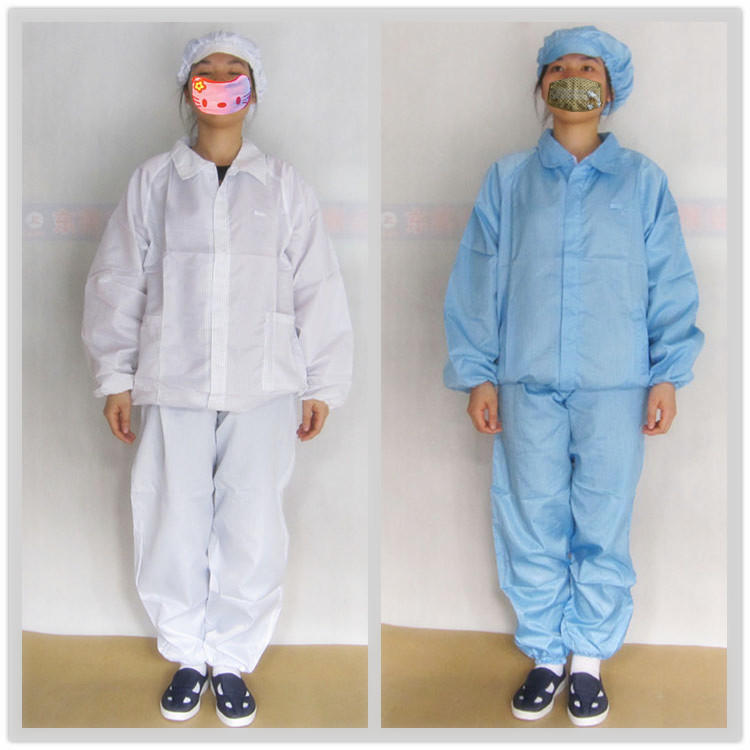 Dongguan manufacturers Produce Anti-static coverall Anti-static clothing Anti-static coat Clean clothes