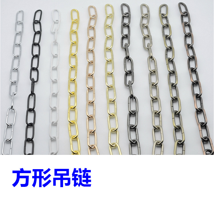 吊灯灯具吊链铁链金色银色红古铜色青古铜色水晶灯吊链复古灯吊链