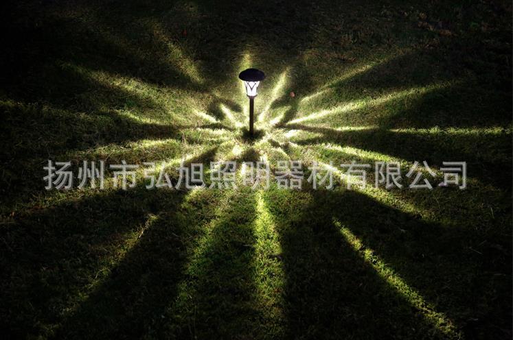 扬州弘旭供应不锈钢太阳能户外庭院灯草坪灯园林景观灯插地灯