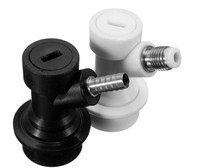 Ball Lock Disconnects发酵桶KEG黑白倒刺快接 啤酒自酿家酿
