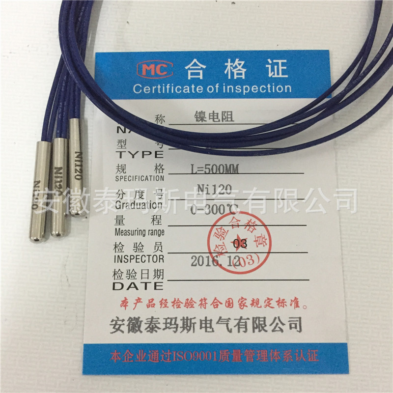 WZP-035热电阻 热电阻 热电偶热电阻 pt100铂热电阻 pt100热电阻