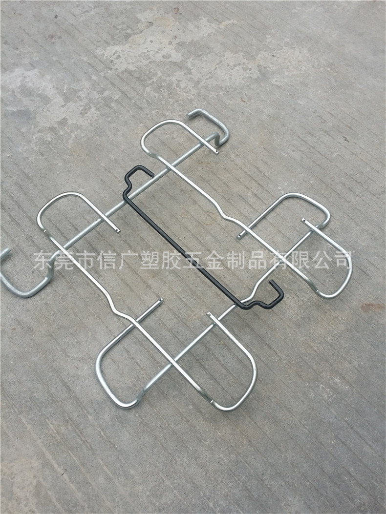 西瓜筐用电镀铁把手 塑胶框镀锌拉手 水果箩镀银萝耳铁耳提手弯耳