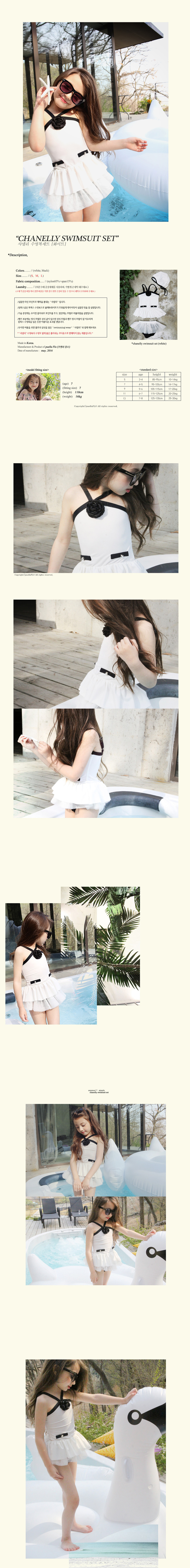 Maillot de bain fille PAOPAOYU - Ref 2547620 Image 7