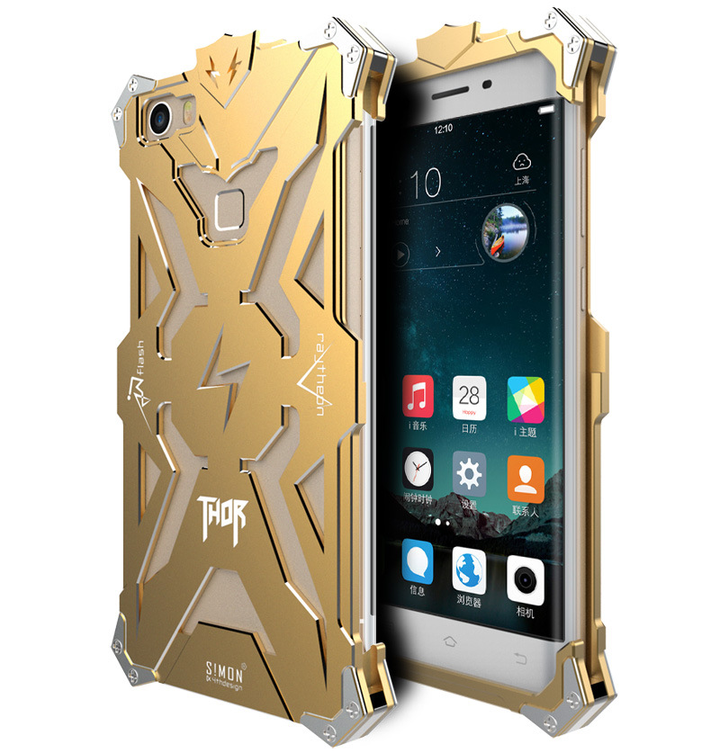 SIMON THOR Aviation Aluminum Alloy Shockproof Armor Metal Case Cover for vivo Xplay5