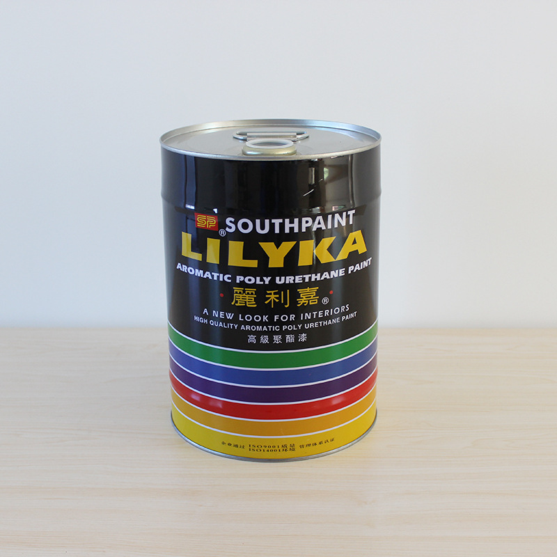 专业生产马口铁桶 圆形金属包装马口铁桶化工油漆桶10L 可定制