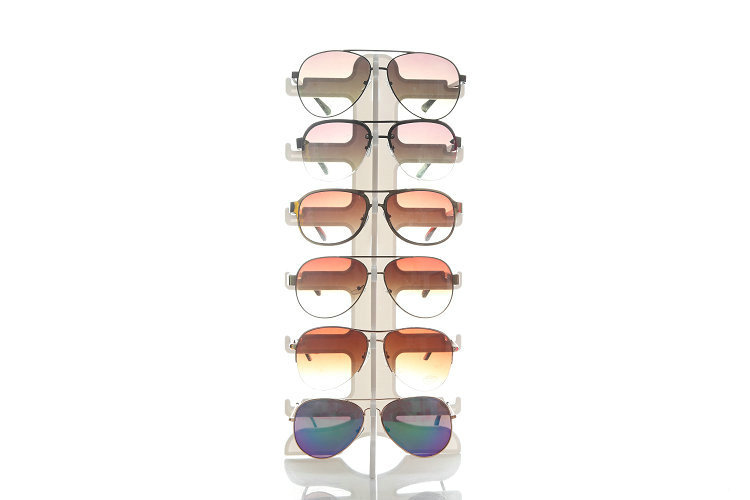 6 pairs of table top glasses display racks sunglasses sunglasses display rack glasses store display myopia glasses counter exhibition_voghion.com
