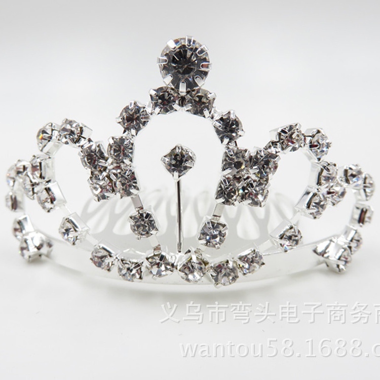 new pattern Little Bride Jewelry the republic of korea Korean children Princess tiara Manufactor wholesale