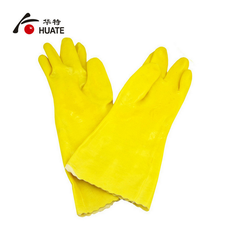 春蕾浸塑劳保手套耐磨耐油手套防水杀鱼橡胶止滑电镀涂装防护手套