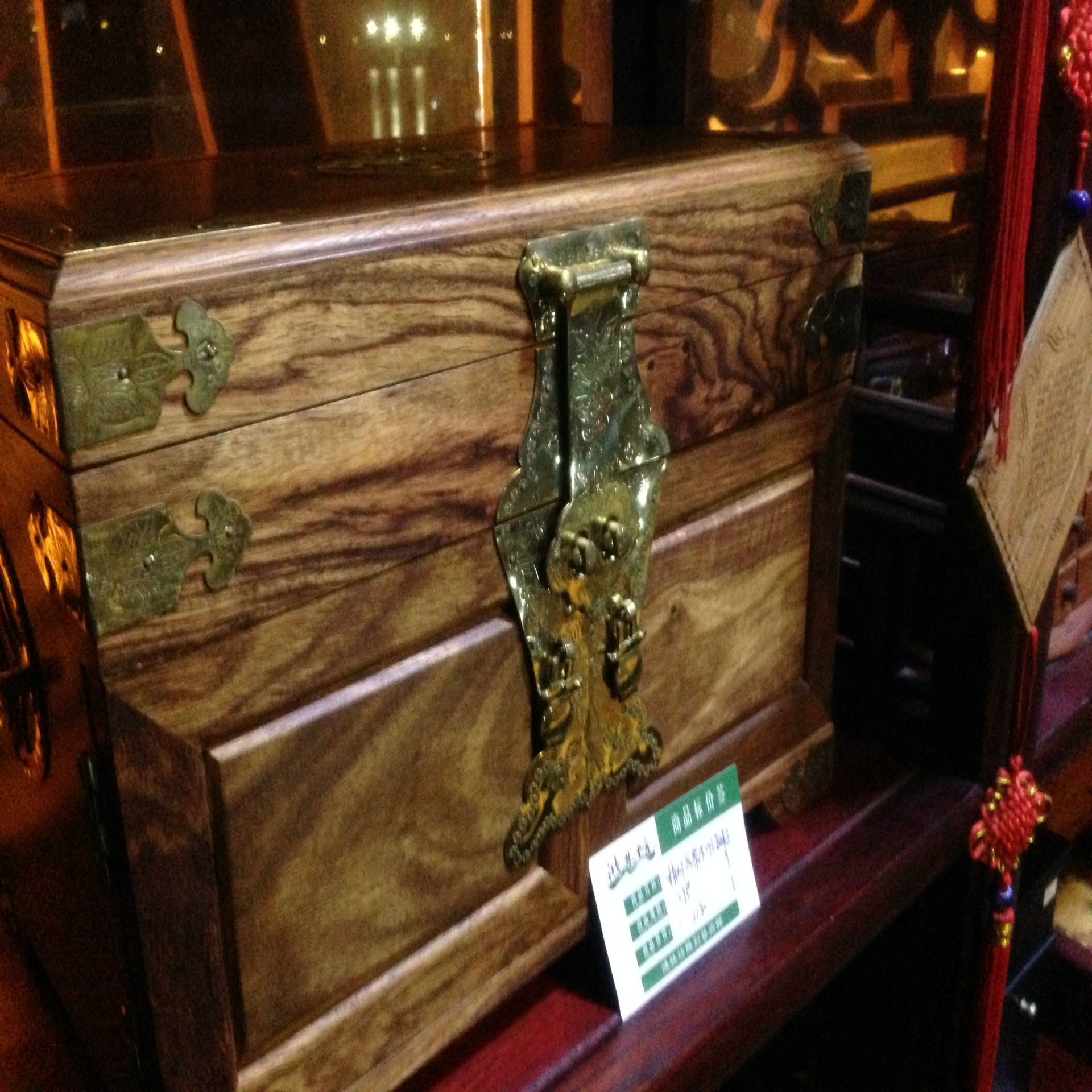 ������Ʒ���¹�ľ����޻���ľ������Hua limu jewelry box