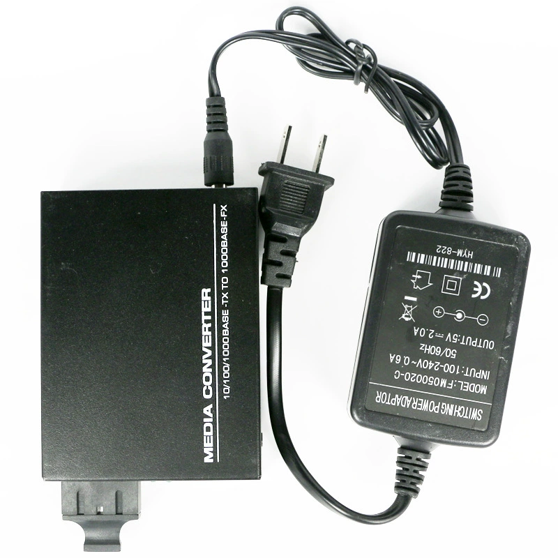 Gigabit multi-mode dual fiber transceiver photoelectric converter HTB-GM-03 external dual-fiber multi-mode optical fiber transceiver