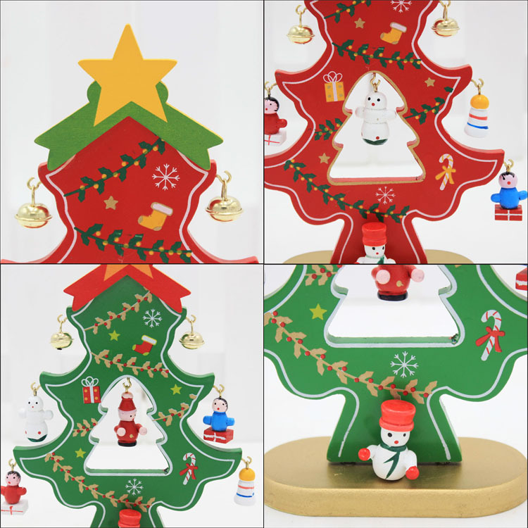小号木质圣诞树9