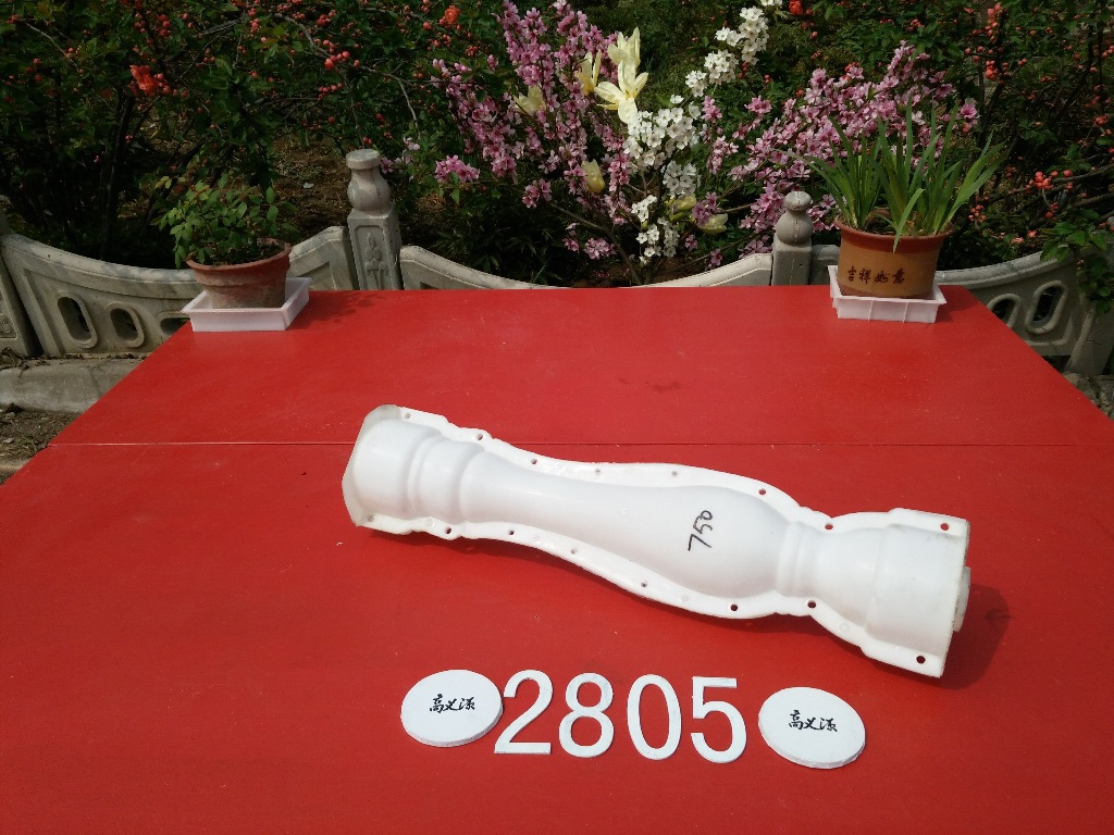 厂家供应新型阳台压顶及花柱塑料模具