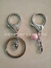 Keychain, metal set, doll, toy, accessory, 3 piece set