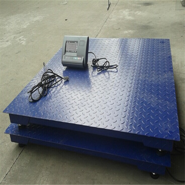 2吨打印平台秤 2吨电子平台秤 2T利朗电子台磅秤 陕西电子秤
