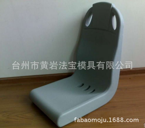 公交车座椅 塑胶吹塑椅子 中空塑料椅 公共汽车安装凳模具定制