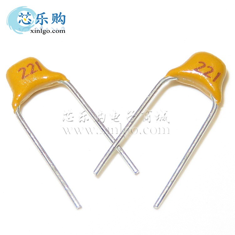 独石 221K 220PF 50V 间距5.08MM 独石电容