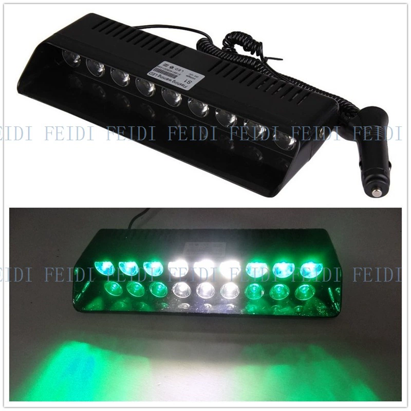 02007 красный синий красный 9LED Лопата свет присоски LED вспышка Предупреждение вспышка светодиодный Строб обычная версия