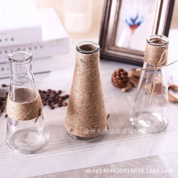 批发采购玻璃工艺品-复古手工创意家居玻璃花