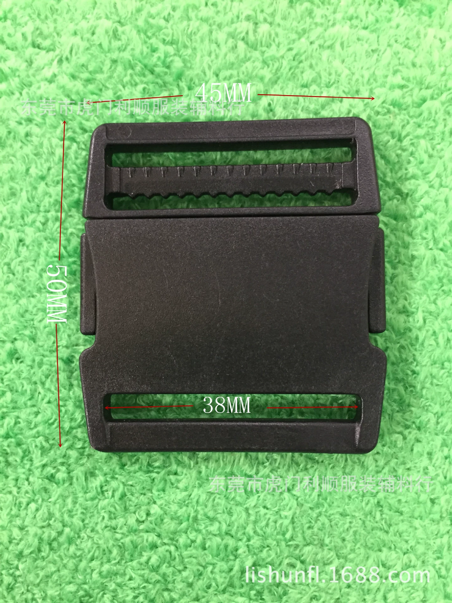 Тонкая пластиковая тонкая пряжка 38 мм для багажа 1.5inch плоская пряжка для рюкзака с пряжкой 3,8 см супер