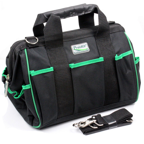 台湾宝工ST-5310 维修工具袋14寸实用外修工具包 手提可背电工包