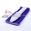 Simple electric battery for manicure, small nail milling machine, manicure brush, 5 pieces