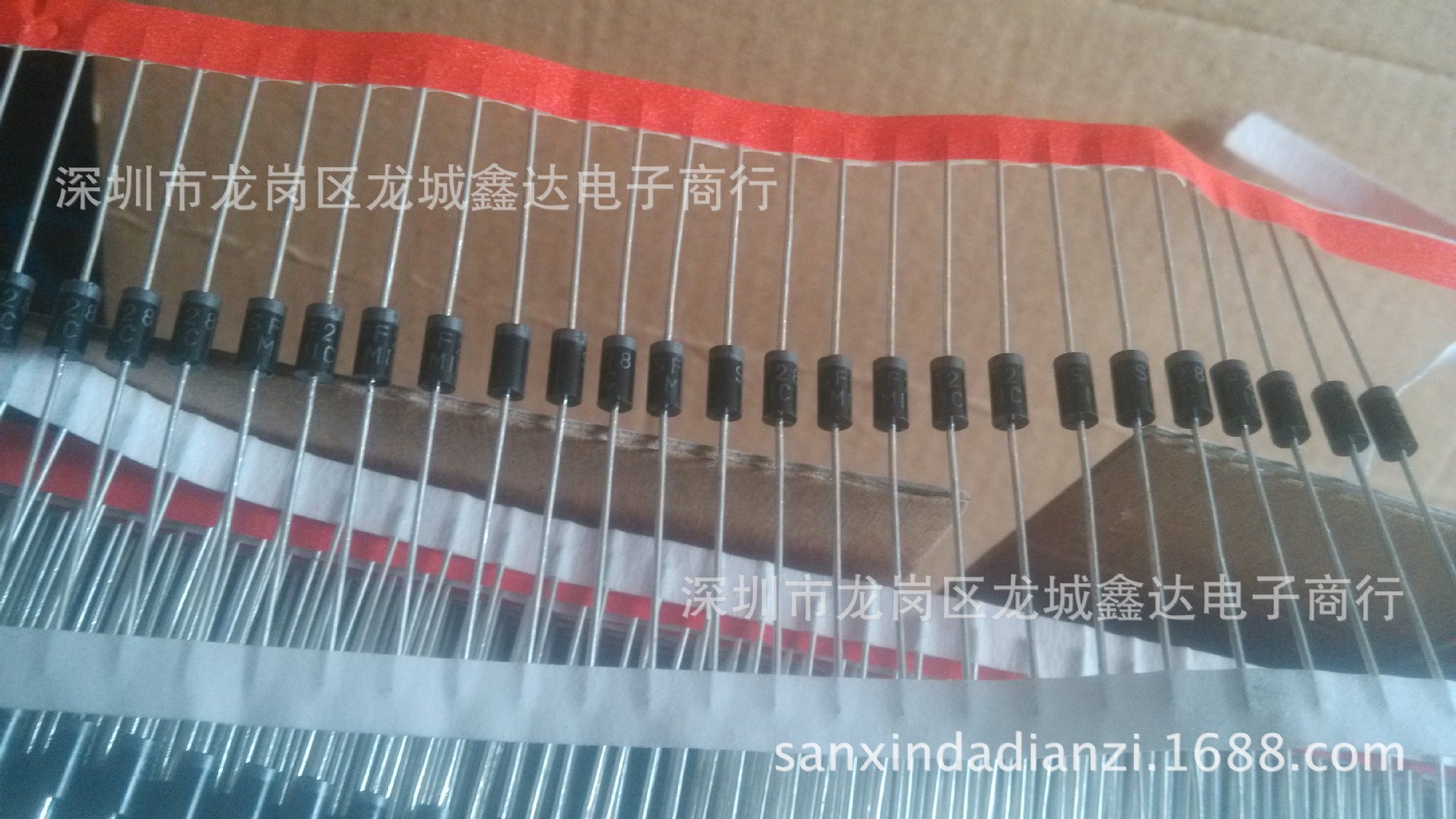 SF28 超快恢复整流二管DO-15 600V 散装/编带 KED厂家现货|ms