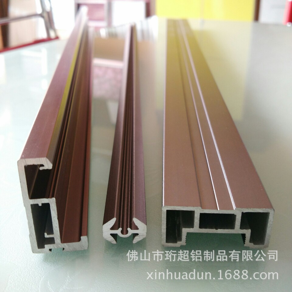 佛山厂家批发 铝合金衣柜铝材 移门推拉门型材 平开门家居铝型材