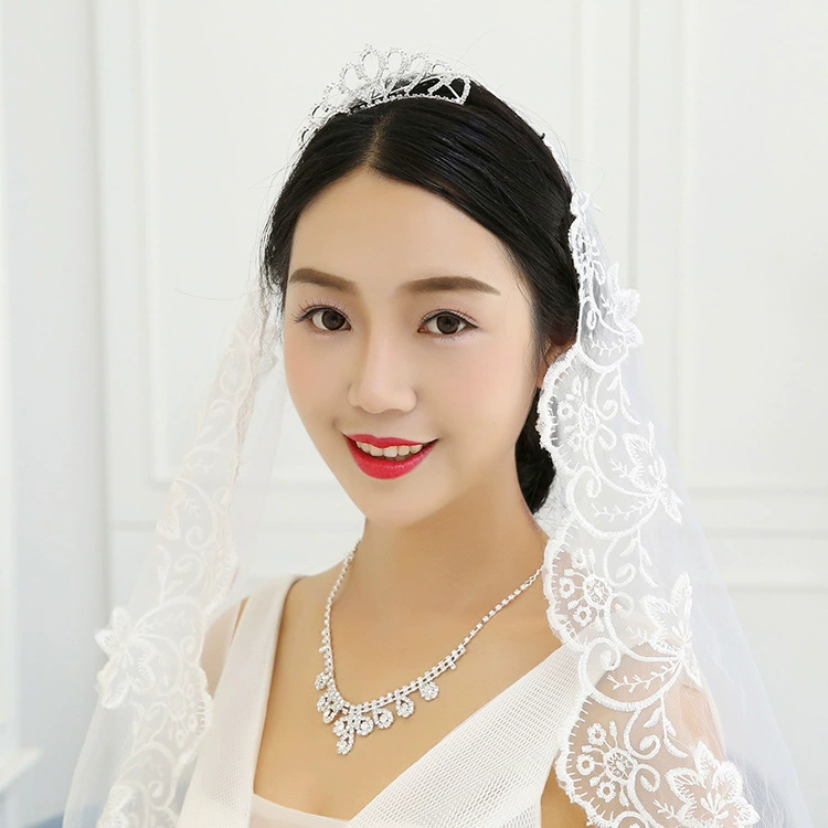 Necklace for bride, earrings, set, accessory, 3 piece set