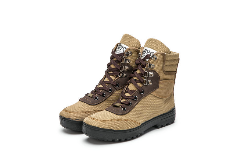 Bottes militaires en toile - porter - Ref 1397086 Image 6